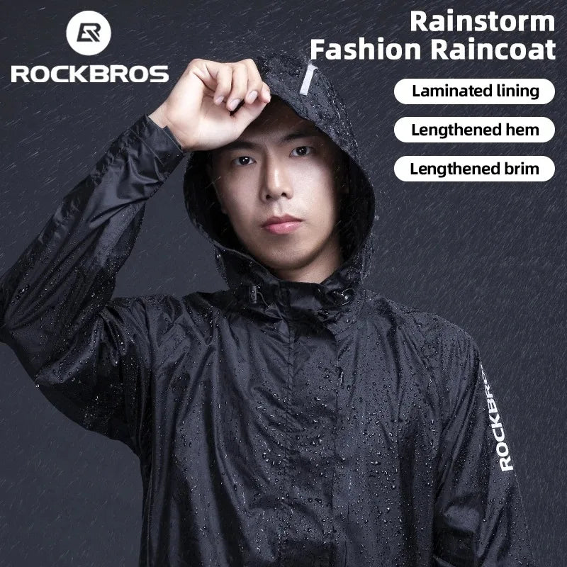 Wasserdichte Herrenjacke mit Kapuze – Atmungsaktiv