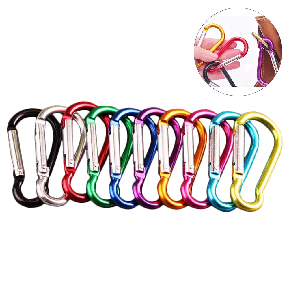 Doppelter Clip Karabiner Outdoor Haken für Rucksack
