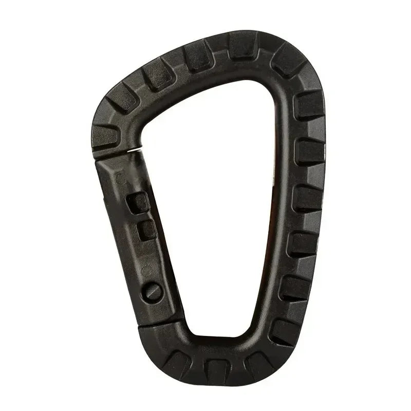 Taktischer Karabiner D-Form Kunststoffhaken für Outdoor