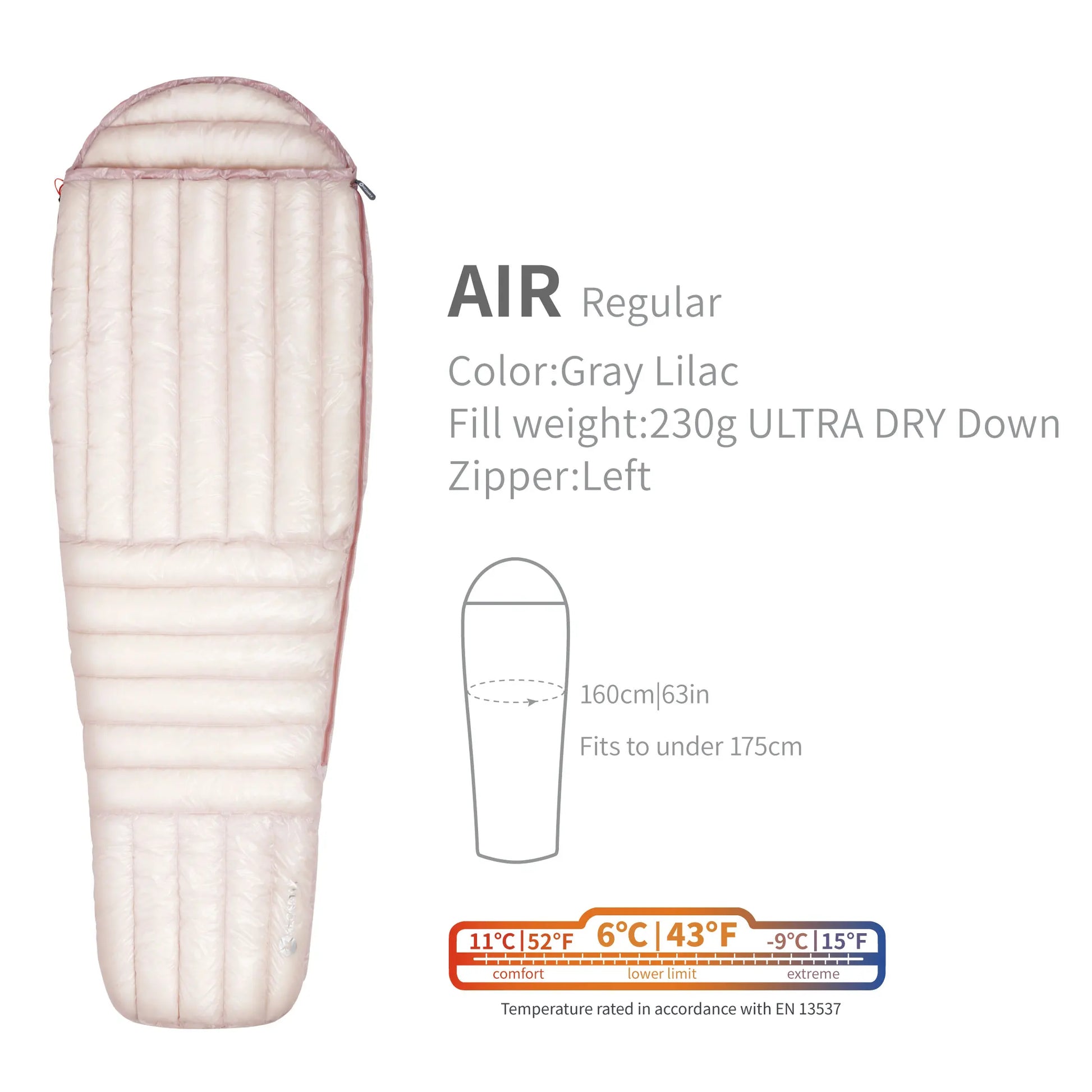 AEGISMAX AIR Upgrade 10D 800FP Daunenschlafsack