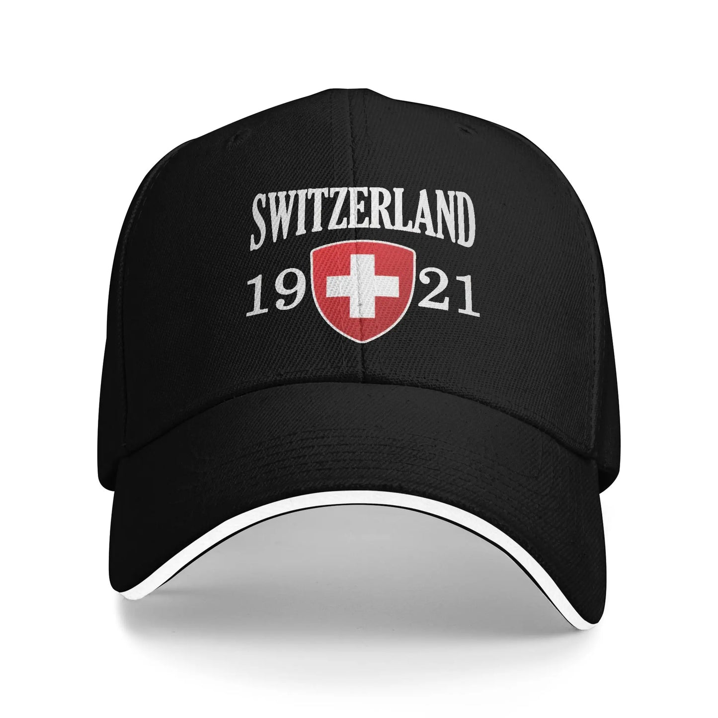 Schweiz Flagge Baseball Cap Unisex – Verstellbar