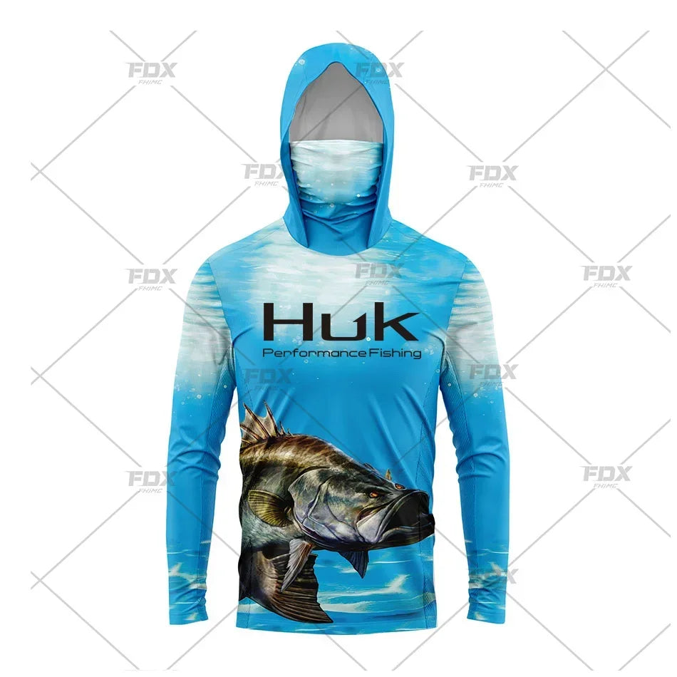 Tuna Mask Hoodie für Angeln und Outdoor-Aktivitäten