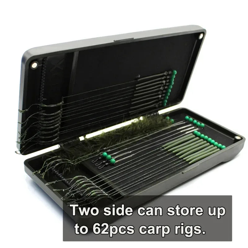 Carp Fishing Rig Aufbewahrungsbox für 62 Rigs – clever-campen Camping & Outdoor Schweiz