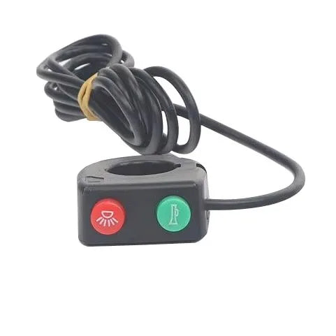 Wasserdichte 12W LED Fahrradlampe mit Hornschalter