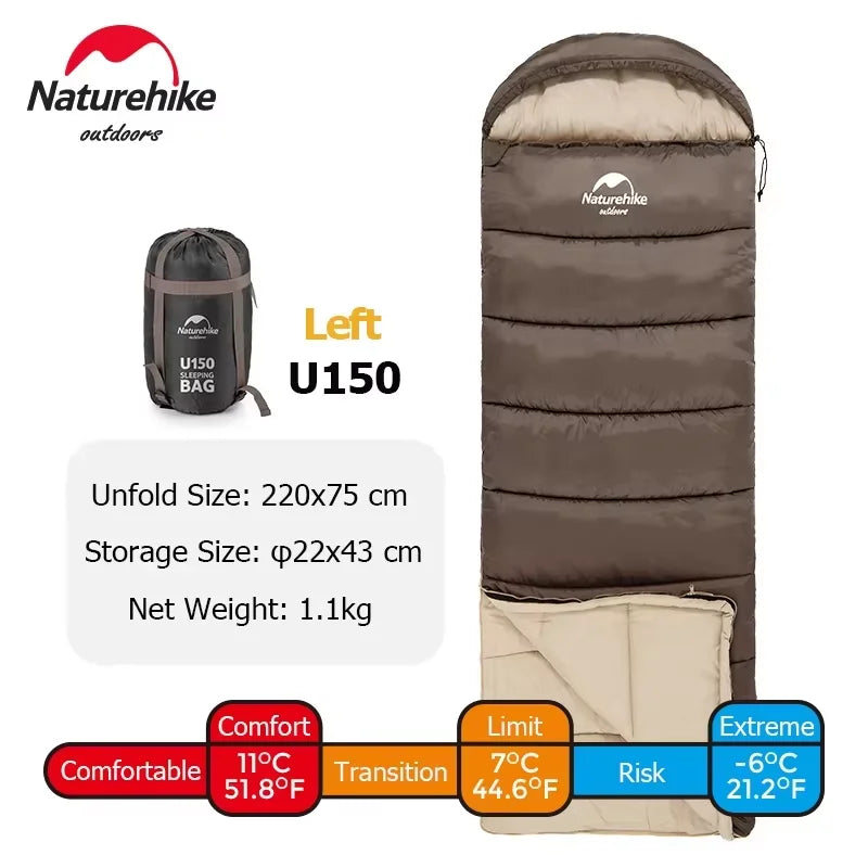 Naturehike Schlafsack Ultralight wasserdicht für Camping