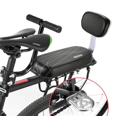 Fahrrad Rücksitz Polster mit Rückenlehne für Kinder – clever-campen Camping & Outdoor Schweiz