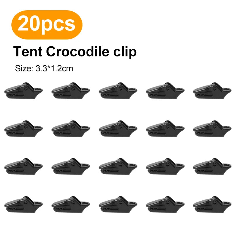 Stabile Zeltclips für Outdoor und Camping