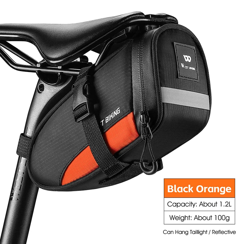 West Biking Fahrradtasche 1.2L Reflektierend Wasserdicht