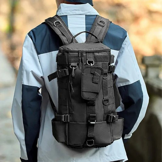 Taktischer Angel-Rucksack mit Rutenhaltern – clever-campen Camping & Outdoor Schweiz