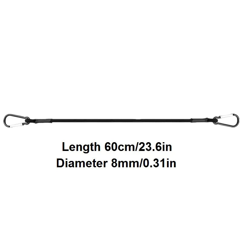 Dehnbare Bungee-Seile 30/60/90/120/150CM mit Haken
