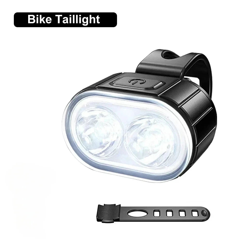 Heinast Fahrradlichter Set - Front- und Rücklicht LED