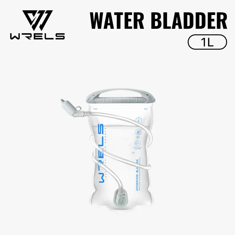 WRELS Trinkblase 1L-3L BPA-frei für Outdoor-Aktivitäten