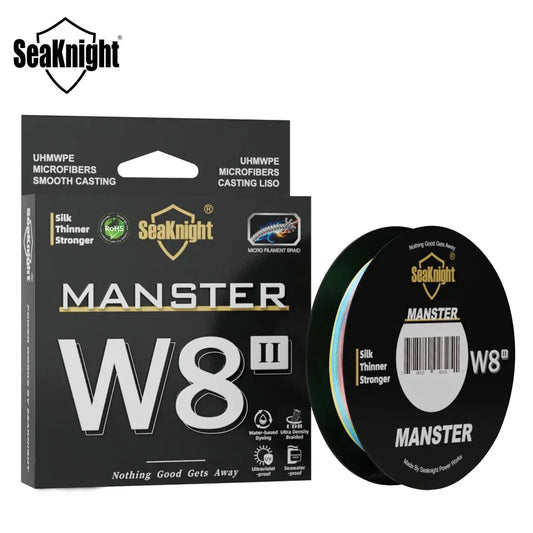 SeaKnight W8 II Angelschnur 500m 8-fach geflochten – clever-campen Camping & Outdoor Schweiz