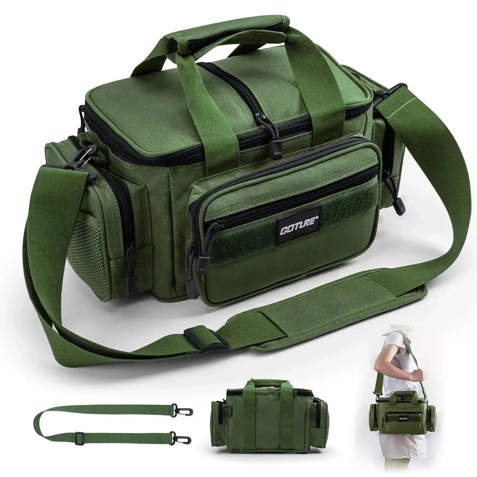 Wander-Cap Goture Schultertasche 38x23x19cm – clever-campen Camping & Outdoor Schweiz