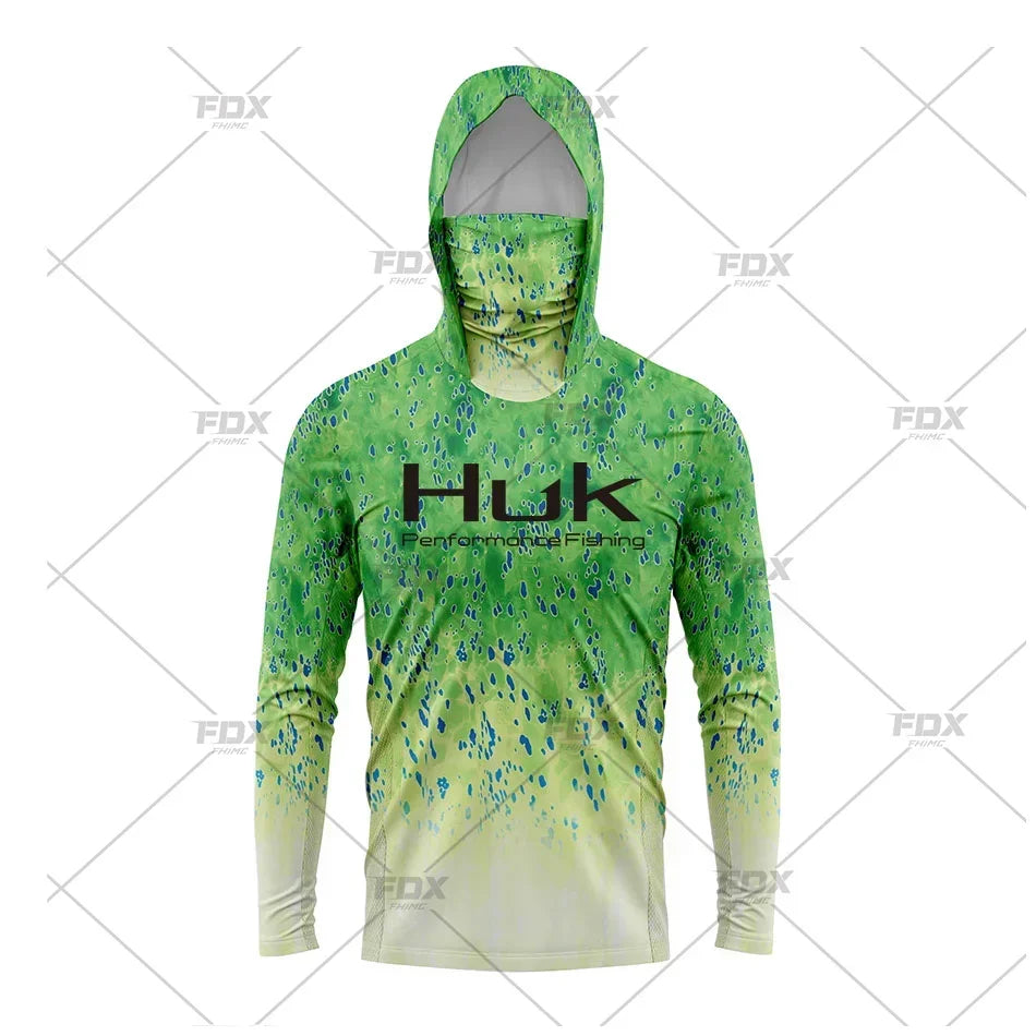 Tuna Mask Hoodie für Angeln und Outdoor-Aktivitäten