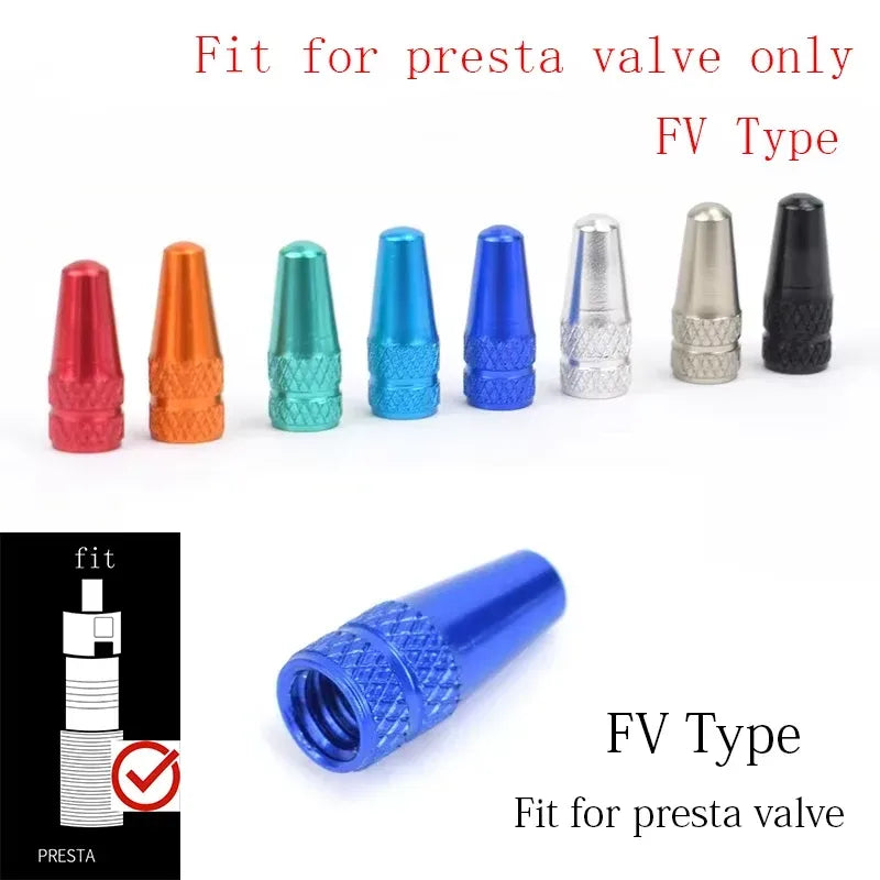 Aluminium Ventilkappen für Presta-Ventile – 8 Farben – clever-campen Camping & Outdoor Schweiz