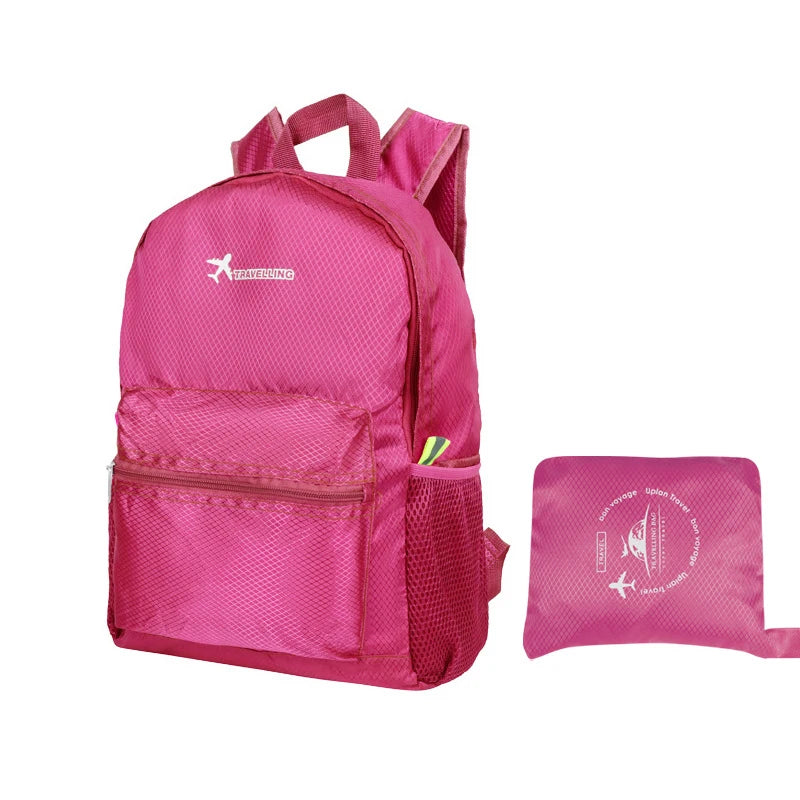 25L Leichter Faltbarer Rucksack für Reisen und Camping