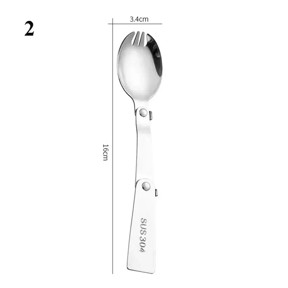 Ultraleichtes Titan Besteckset für Outdoor und Camping