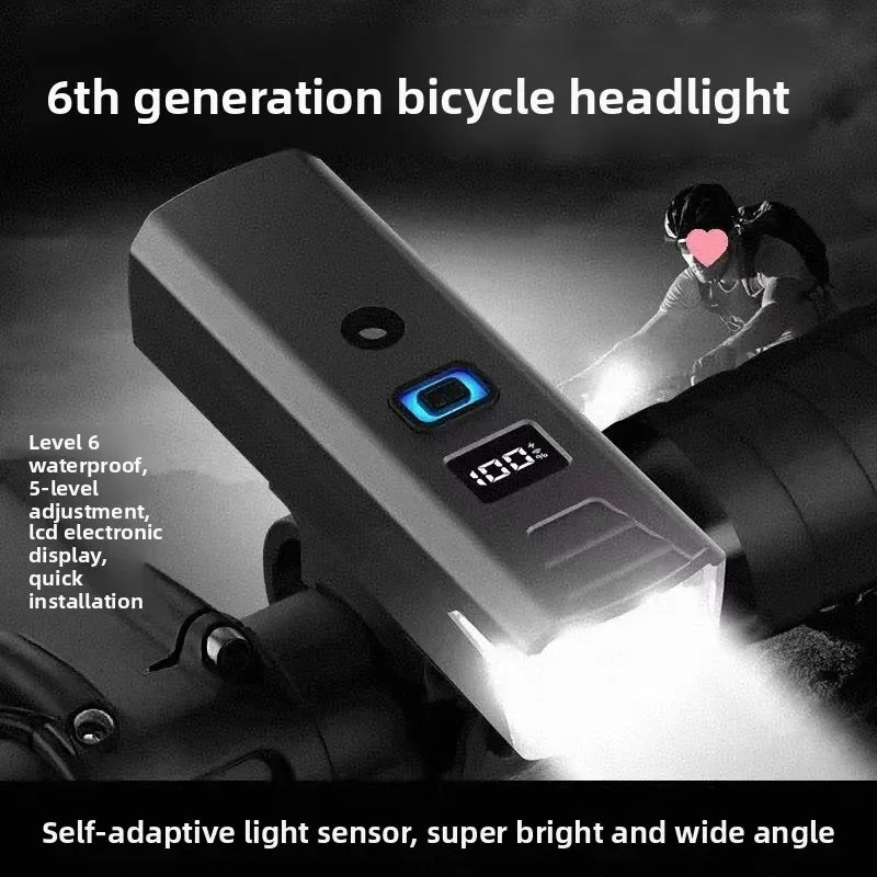 Hochleistungs-Fahrradlicht mit LCD-Display – clever-campen Camping & Outdoor Schweiz