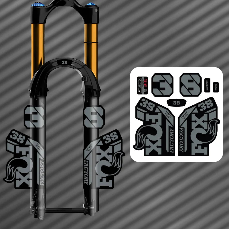 Enduro Gabelaufkleber für MTB Fahrräder – Wasserdicht