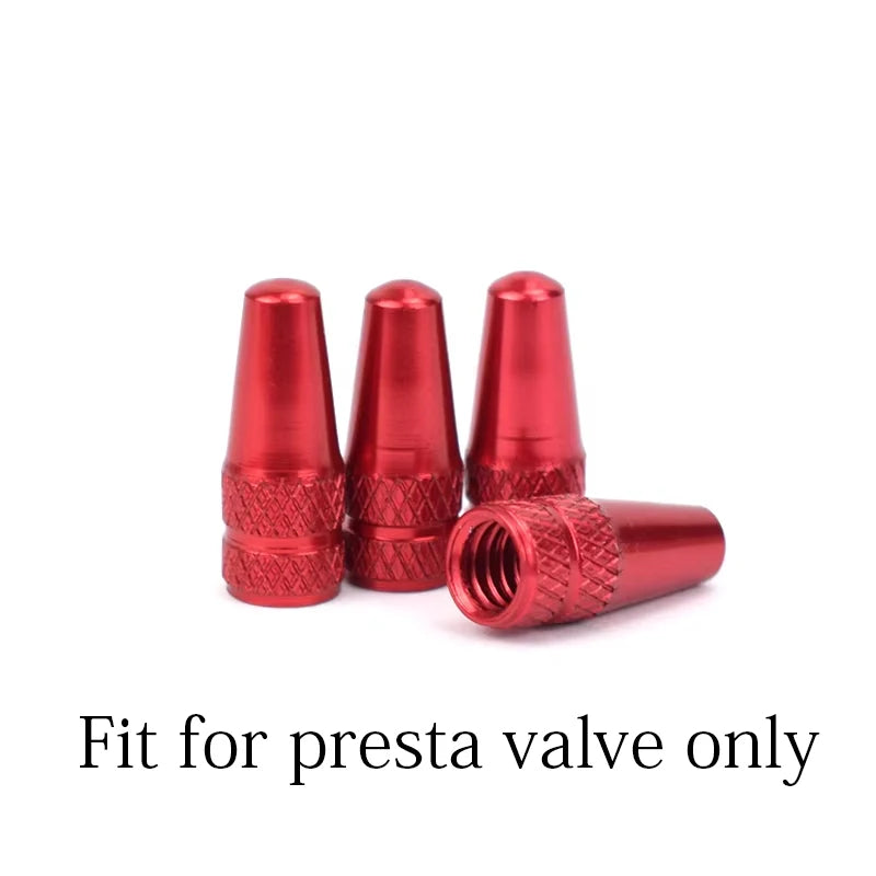 Aluminium Ventilkappen für Presta-Ventile – 8 Farben
