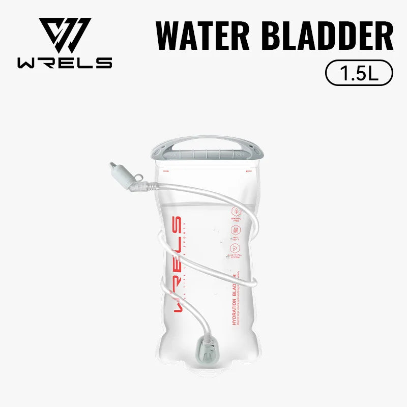 WRELS Trinkblase 1L-3L BPA-frei für Outdoor-Aktivitäten
