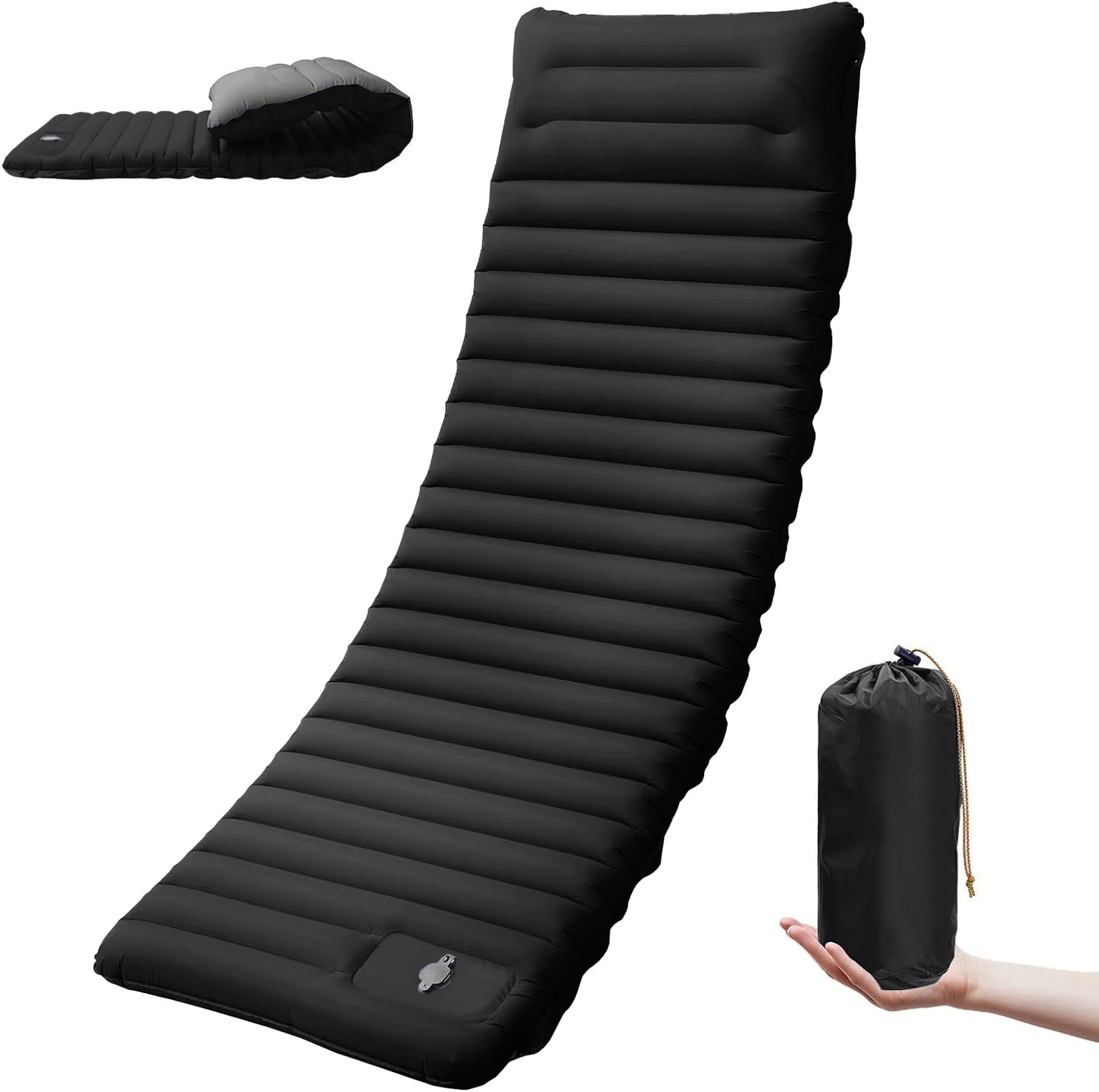 Extra Dicke 10 cm Isomatte Selbstaufblasend für Camping