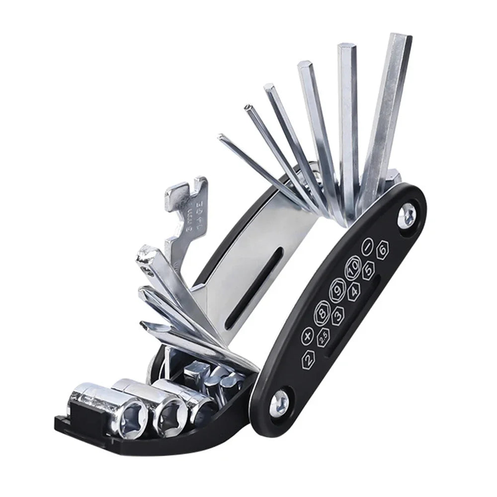 Velo Reparatur-Set: Multi-Tool & Reifen-Flickzeug