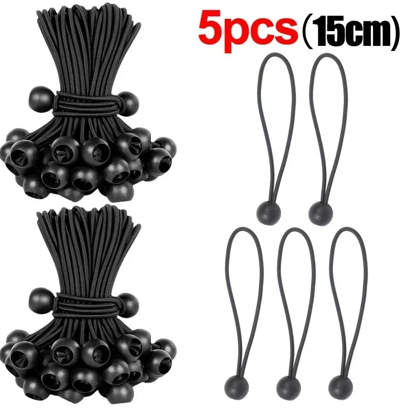 30x Bungee Cords für Outdoor & Camping