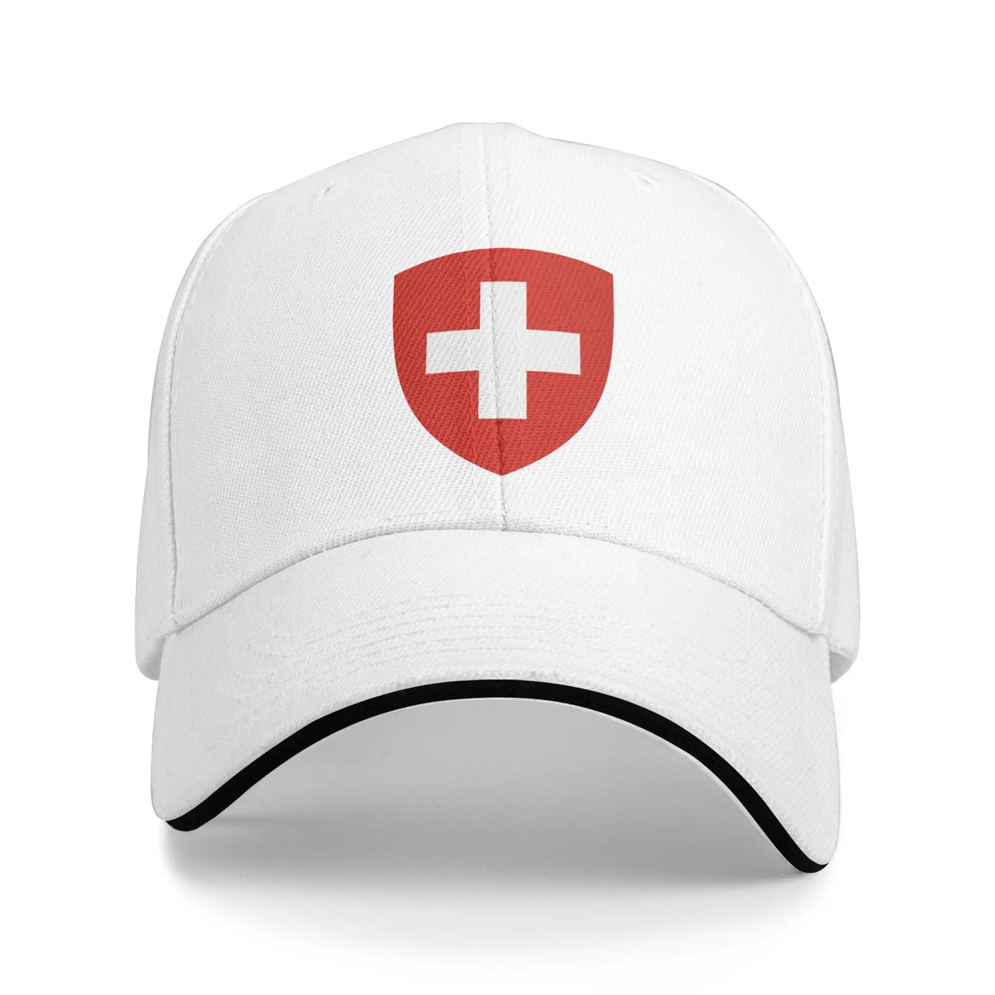 Schweiz Flagge Baseball Cap Unisex – Verstellbar