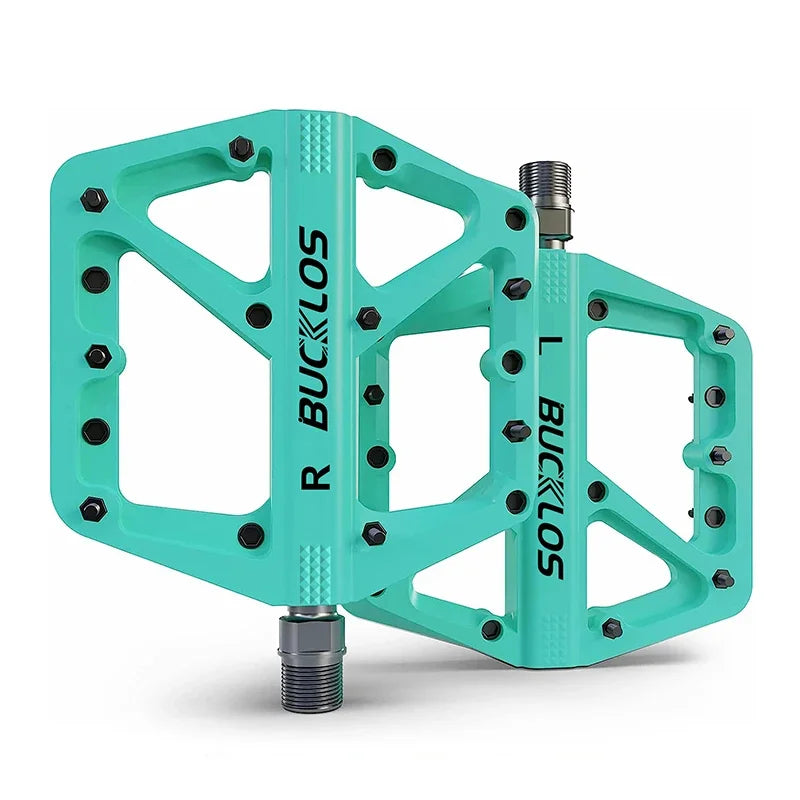 BUCKLOS Fahrrad Pedale Ultralight Anti-Rutsch Nylon