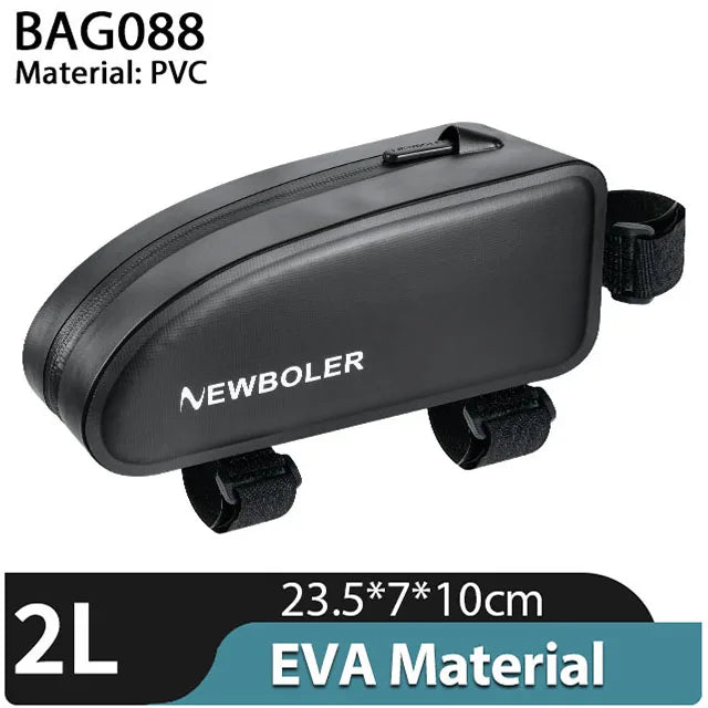 Wasserdichte Fahrradrahmen-Tasche 1.5L