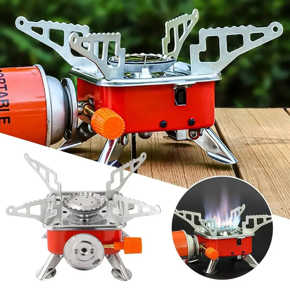 Tragbarer Campingkocher faltbar winddicht für Outdoor – clever-campen Camping & Outdoor Schweiz