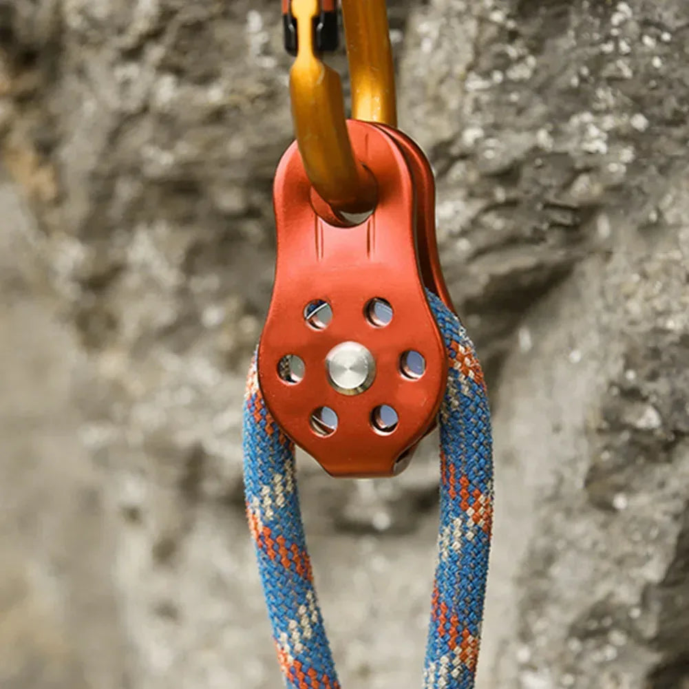 26KN Aluminium Seilrolle für 12mm Seil – clever-campen Camping & Outdoor Schweiz