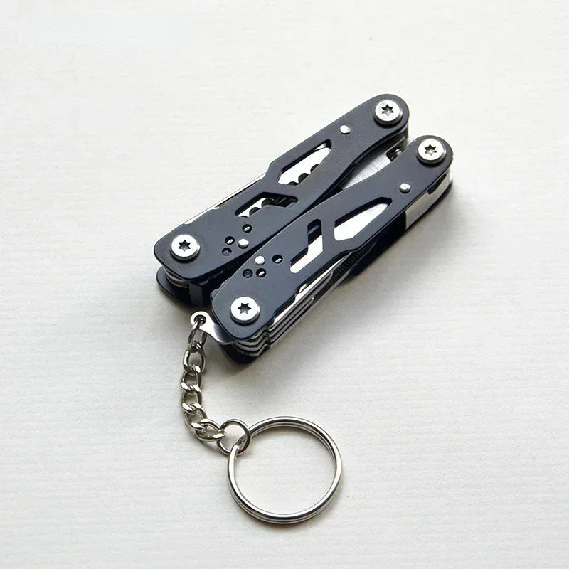 Mini Tragbar Camping Zangen-Multitool aus Edelstahl