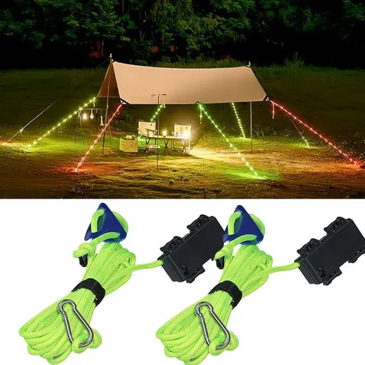 LED Zeltseil mit Warnlicht für Outdoor-Aktivitäten – clever-campen Camping & Outdoor Schweiz