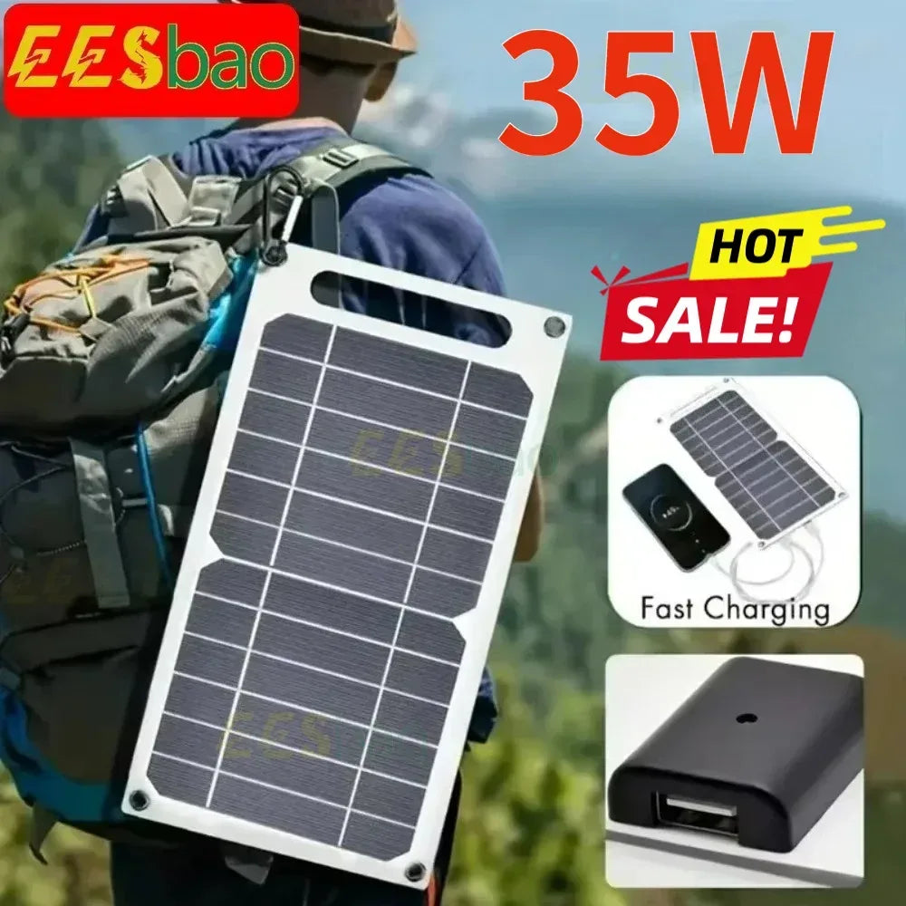 USB-Solarpanel faltbar für Handy & Powerbank – clever-campen Camping & Outdoor Schweiz