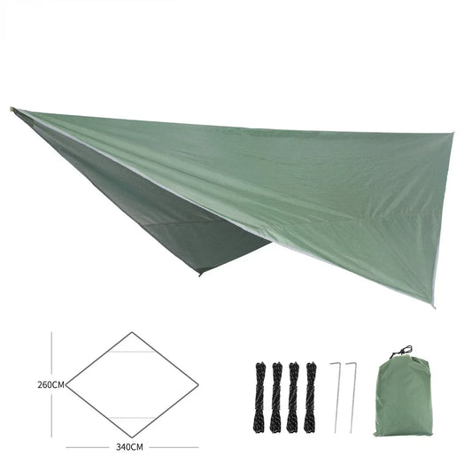 190T Rhombus Wasserdichtes Tarp für Hängematten – clever-campen Camping & Outdoor Schweiz