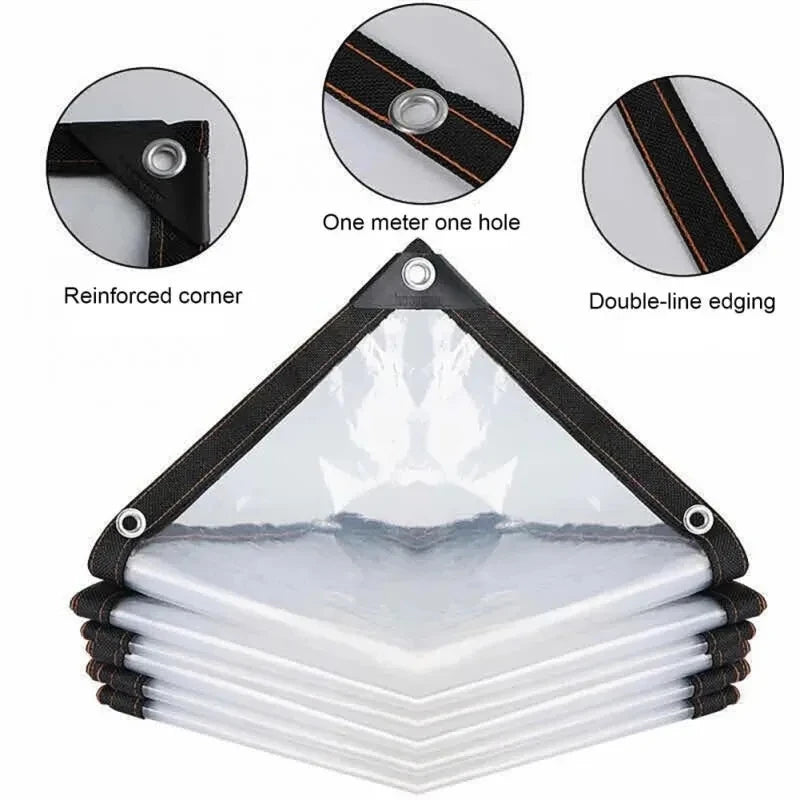 Transparentes UV-Schutz Sonnensegel für Outdoor