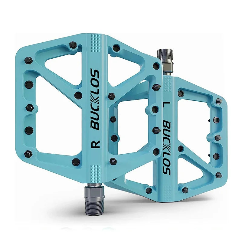 BUCKLOS Fahrrad Pedale Ultralight Anti-Rutsch Nylon