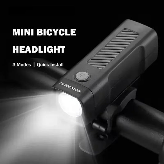 Mini Fahrradlicht mit 3 Modi – Wiederaufladbares Frontlicht – clever-campen Camping & Outdoor Schweiz