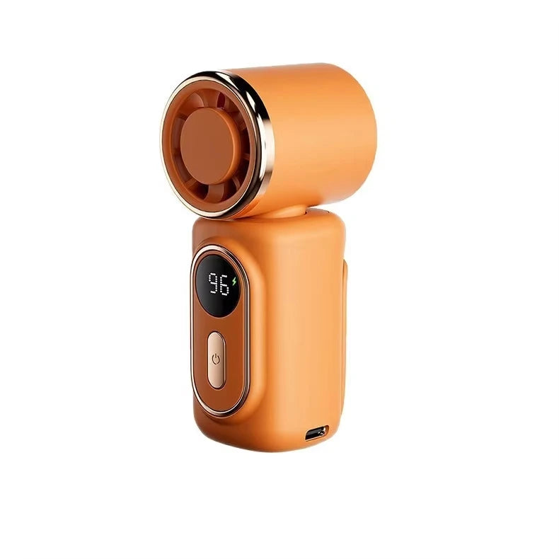 Tragbarer Handventilator mit Clip für Sonnenschirme