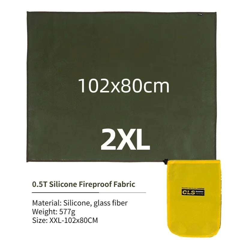 Feuerfeste Picknickmatte für Camping und Grillen