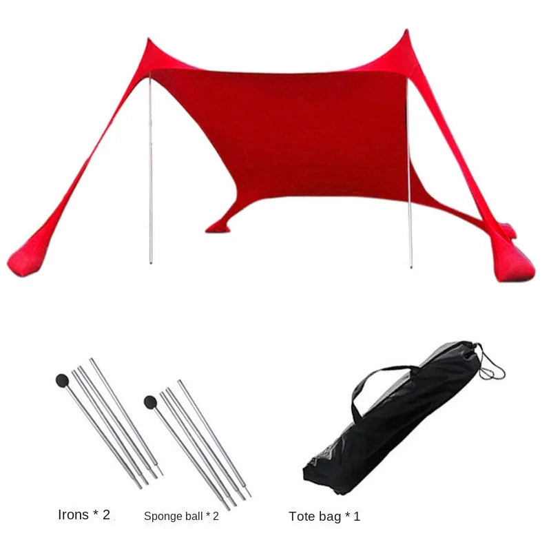 Strandzelt UPF50+ Windfest für Outdoor & Camping