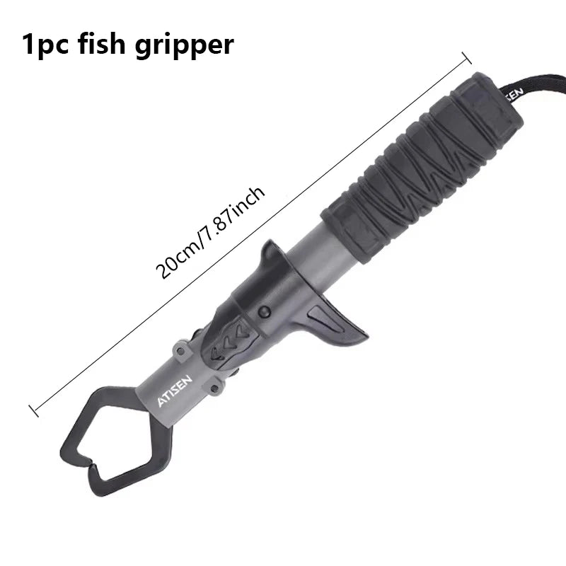 Multifunktionale Angelzange mit Fischgreifer