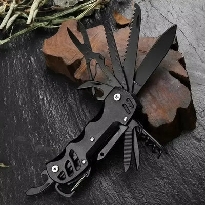 Multifunktionales Klapp-Messer aus Edelstahl für Outdoor – clever-campen Camping & Outdoor Schweiz