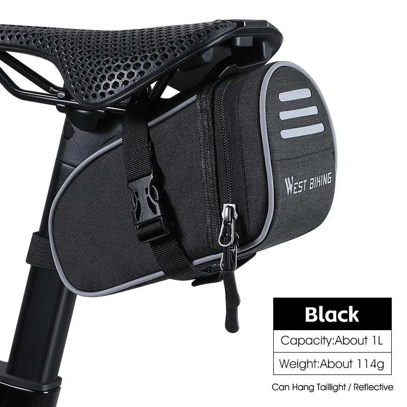 West Biking Fahrradtasche 1.2L Reflektierend Wasserdicht
