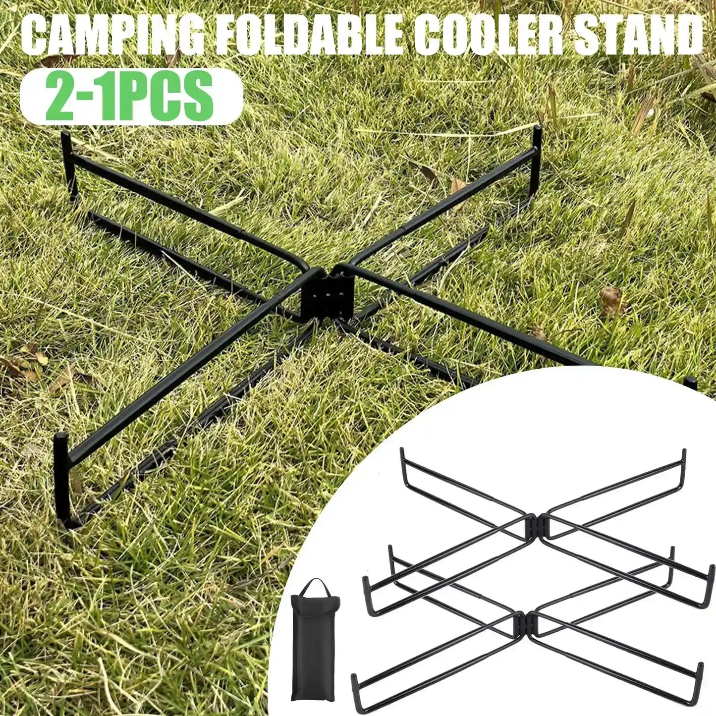 Faltbarer Kühlerständer für Camping – clever-campen Camping & Outdoor Schweiz