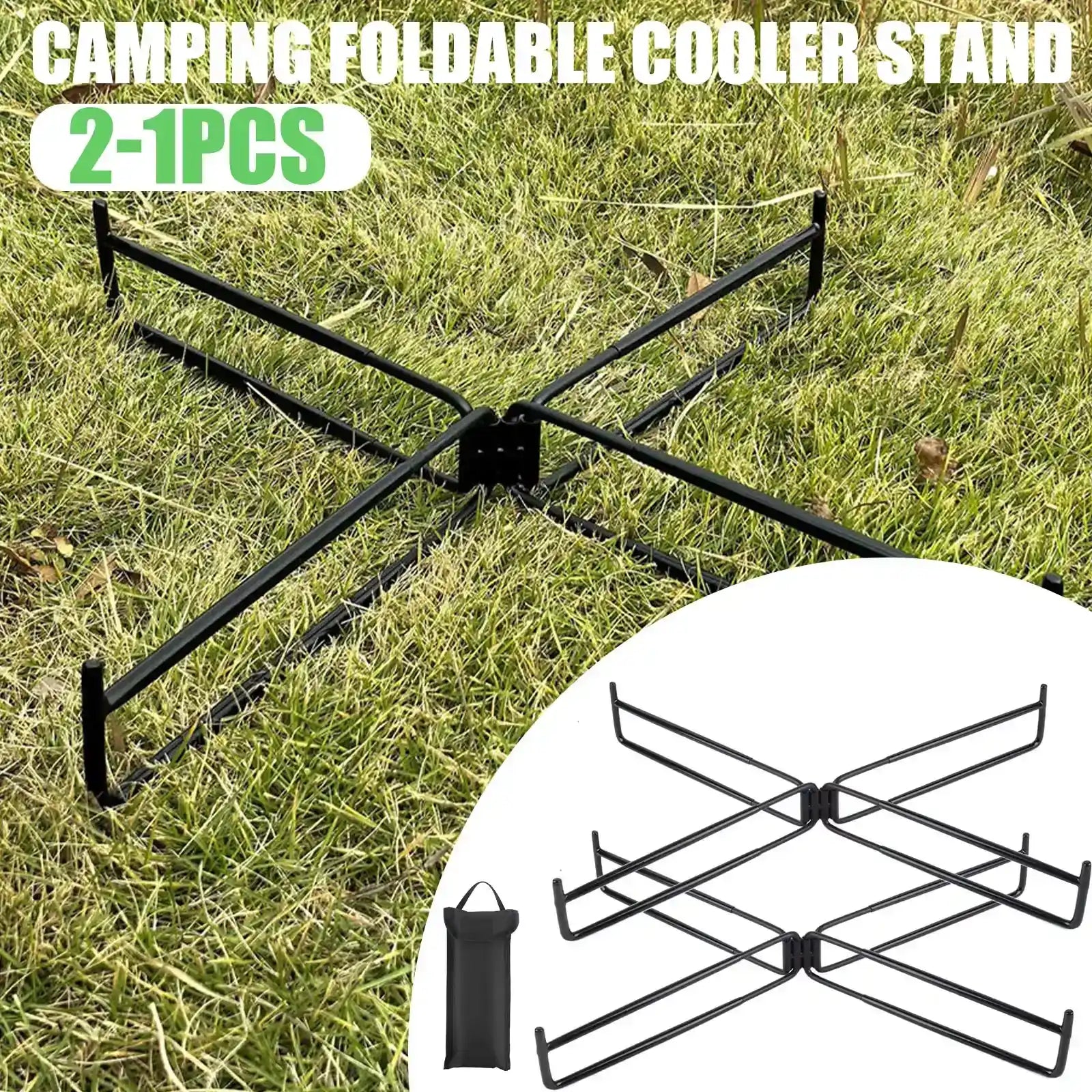 Faltbarer Kühlerständer für Camping – clever-campen Camping & Outdoor Schweiz