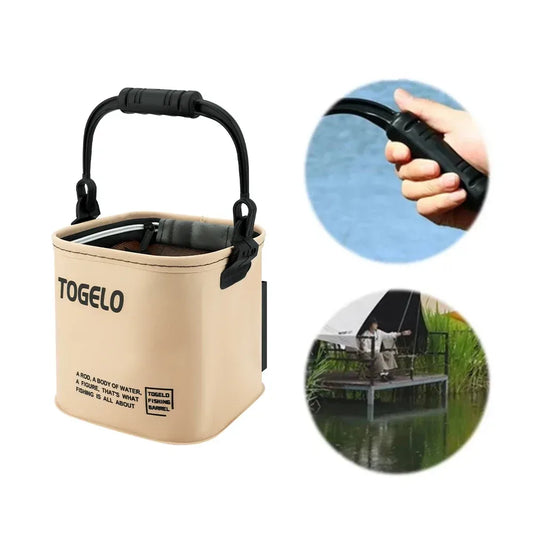 Multifunktions-Fischereikorb mit Ergonomischem Griff – clever-campen Camping & Outdoor Schweiz